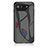 Coque Rebord Contour Silicone et Vitre Miroir Housse Etui Degrade Arc en Ciel LS2 pour Asus ROG Phone 7 Petit