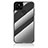 Coque Rebord Contour Silicone et Vitre Miroir Housse Etui Degrade Arc en Ciel LS2 pour Google Pixel 4a 5G Noir