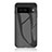 Coque Rebord Contour Silicone et Vitre Miroir Housse Etui Degrade Arc en Ciel LS2 pour Google Pixel 7 5G Noir