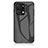 Coque Rebord Contour Silicone et Vitre Miroir Housse Etui Degrade Arc en Ciel LS2 pour Huawei Honor X7a Noir