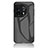 Coque Rebord Contour Silicone et Vitre Miroir Housse Etui Degrade Arc en Ciel LS2 pour OnePlus 11 5G Noir