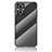 Coque Rebord Contour Silicone et Vitre Miroir Housse Etui Degrade Arc en Ciel LS2 pour OnePlus Nord N20 5G Noir