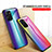 Coque Rebord Contour Silicone et Vitre Miroir Housse Etui Degrade Arc en Ciel LS2 pour Realme 10 5G Petit