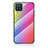 Coque Rebord Contour Silicone et Vitre Miroir Housse Etui Degrade Arc en Ciel LS2 pour Samsung Galaxy A12 5G Petit