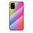 Coque Rebord Contour Silicone et Vitre Miroir Housse Etui Degrade Arc en Ciel LS2 pour Samsung Galaxy A31 Petit