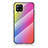 Coque Rebord Contour Silicone et Vitre Miroir Housse Etui Degrade Arc en Ciel LS2 pour Samsung Galaxy A42 5G Petit