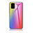 Coque Rebord Contour Silicone et Vitre Miroir Housse Etui Degrade Arc en Ciel LS2 pour Samsung Galaxy A71 4G A715 Petit