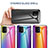 Coque Rebord Contour Silicone et Vitre Miroir Housse Etui Degrade Arc en Ciel LS2 pour Samsung Galaxy M80S Petit