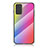 Coque Rebord Contour Silicone et Vitre Miroir Housse Etui Degrade Arc en Ciel LS2 pour Samsung Galaxy Note 20 5G Petit