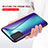 Coque Rebord Contour Silicone et Vitre Miroir Housse Etui Degrade Arc en Ciel LS2 pour Samsung Galaxy Note 20 5G Petit