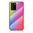 Coque Rebord Contour Silicone et Vitre Miroir Housse Etui Degrade Arc en Ciel LS2 pour Samsung Galaxy Note 20 Ultra 5G Petit