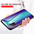 Coque Rebord Contour Silicone et Vitre Miroir Housse Etui Degrade Arc en Ciel LS2 pour Samsung Galaxy S20 FE 4G Petit