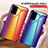 Coque Rebord Contour Silicone et Vitre Miroir Housse Etui Degrade Arc en Ciel LS2 pour Samsung Galaxy S20 Plus 5G Petit