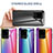 Coque Rebord Contour Silicone et Vitre Miroir Housse Etui Degrade Arc en Ciel LS2 pour Samsung Galaxy S20 Ultra 5G Petit