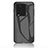 Coque Rebord Contour Silicone et Vitre Miroir Housse Etui Degrade Arc en Ciel LS2 pour Vivo iQOO Neo7 SE Noir