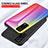 Coque Rebord Contour Silicone et Vitre Miroir Housse Etui Degrade Arc en Ciel LS2 pour Vivo iQOO Z3 5G Petit