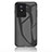 Coque Rebord Contour Silicone et Vitre Miroir Housse Etui Degrade Arc en Ciel LS2 pour Vivo Y02 Noir