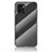 Coque Rebord Contour Silicone et Vitre Miroir Housse Etui Degrade Arc en Ciel LS2 pour Vivo Y15S Noir