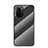 Coque Rebord Contour Silicone et Vitre Miroir Housse Etui Degrade Arc en Ciel LS2 pour Xiaomi Mi 11X Pro 5G Noir