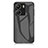 Coque Rebord Contour Silicone et Vitre Miroir Housse Etui Degrade Arc en Ciel LS2 pour Xiaomi Poco C65 Noir