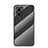 Coque Rebord Contour Silicone et Vitre Miroir Housse Etui Degrade Arc en Ciel LS2 pour Xiaomi Redmi 10 Prime Plus 5G Noir