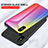 Coque Rebord Contour Silicone et Vitre Miroir Housse Etui Degrade Arc en Ciel LS2 pour Xiaomi Redmi 9AT Petit