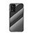 Coque Rebord Contour Silicone et Vitre Miroir Housse Etui Degrade Arc en Ciel LS2 pour Xiaomi Redmi Note 11 5G Noir