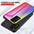 Coque Rebord Contour Silicone et Vitre Miroir Housse Etui Degrade Arc en Ciel LS2 pour Xiaomi Redmi Note 11 Pro+ Plus 5G Petit