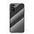 Coque Rebord Contour Silicone et Vitre Miroir Housse Etui Degrade Arc en Ciel LS2 pour Xiaomi Redmi Note 11 SE 5G Noir