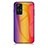 Coque Rebord Contour Silicone et Vitre Miroir Housse Etui Degrade Arc en Ciel LS2 pour Xiaomi Redmi Note 12S Orange