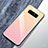 Coque Rebord Contour Silicone et Vitre Miroir Housse Etui Degrade Arc en Ciel M01 pour Samsung Galaxy Note 8 Petit