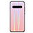 Coque Rebord Contour Silicone et Vitre Miroir Housse Etui Degrade Arc en Ciel M02 pour Samsung Galaxy S10 5G Or Rose