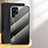 Coque Rebord Contour Silicone et Vitre Miroir Housse Etui Degrade Arc en Ciel M02 pour Samsung Galaxy S24 Ultra 5G Gris