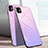 Coque Rebord Contour Silicone et Vitre Miroir Housse Etui Degrade Arc en Ciel pour Apple iPhone 11 Petit