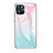 Coque Rebord Contour Silicone et Vitre Miroir Housse Etui Degrade Arc en Ciel pour Apple iPhone 13 Pro Petit