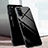 Coque Rebord Contour Silicone et Vitre Miroir Housse Etui Degrade Arc en Ciel pour Huawei Honor V30 5G Noir