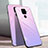 Coque Rebord Contour Silicone et Vitre Miroir Housse Etui Degrade Arc en Ciel pour Huawei Mate 30 Lite Petit