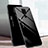Coque Rebord Contour Silicone et Vitre Miroir Housse Etui Degrade Arc en Ciel pour Huawei Nova 5i Pro Noir