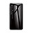Coque Rebord Contour Silicone et Vitre Miroir Housse Etui Degrade Arc en Ciel pour Huawei Nova 6 Noir