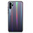 Coque Rebord Contour Silicone et Vitre Miroir Housse Etui Degrade Arc en Ciel pour Huawei P30 Pro New Edition Gris