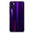 Coque Rebord Contour Silicone et Vitre Miroir Housse Etui Degrade Arc en Ciel pour Huawei P30 Pro New Edition Violet