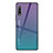 Coque Rebord Contour Silicone et Vitre Miroir Housse Etui Degrade Arc en Ciel pour Huawei Y9 Prime (2019) Violet