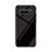 Coque Rebord Contour Silicone et Vitre Miroir Housse Etui Degrade Arc en Ciel pour Samsung Galaxy S10 Plus Noir