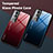 Coque Rebord Contour Silicone et Vitre Miroir Housse Etui Degrade Arc en Ciel pour Samsung Galaxy S22 5G Petit