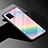 Coque Rebord Contour Silicone et Vitre Miroir Housse Etui Degrade Arc en Ciel pour Vivo V20 Pro 5G Colorful