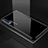 Coque Rebord Contour Silicone et Vitre Miroir Housse Etui Degrade Arc en Ciel pour Xiaomi Mi 9 Lite Noir