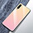 Coque Rebord Contour Silicone et Vitre Miroir Housse Etui Degrade Arc en Ciel pour Xiaomi Mi A3 Petit