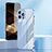 Coque Rebord Contour Silicone et Vitre Miroir Housse Etui JL1 pour Apple iPhone 14 Pro Petit