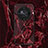 Coque Rebord Contour Silicone et Vitre Miroir Housse Etui LS1 pour Huawei Honor Magic6 Lite 5G Rouge
