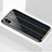 Coque Rebord Contour Silicone et Vitre Miroir Housse Etui M01 pour Apple iPhone X Noir